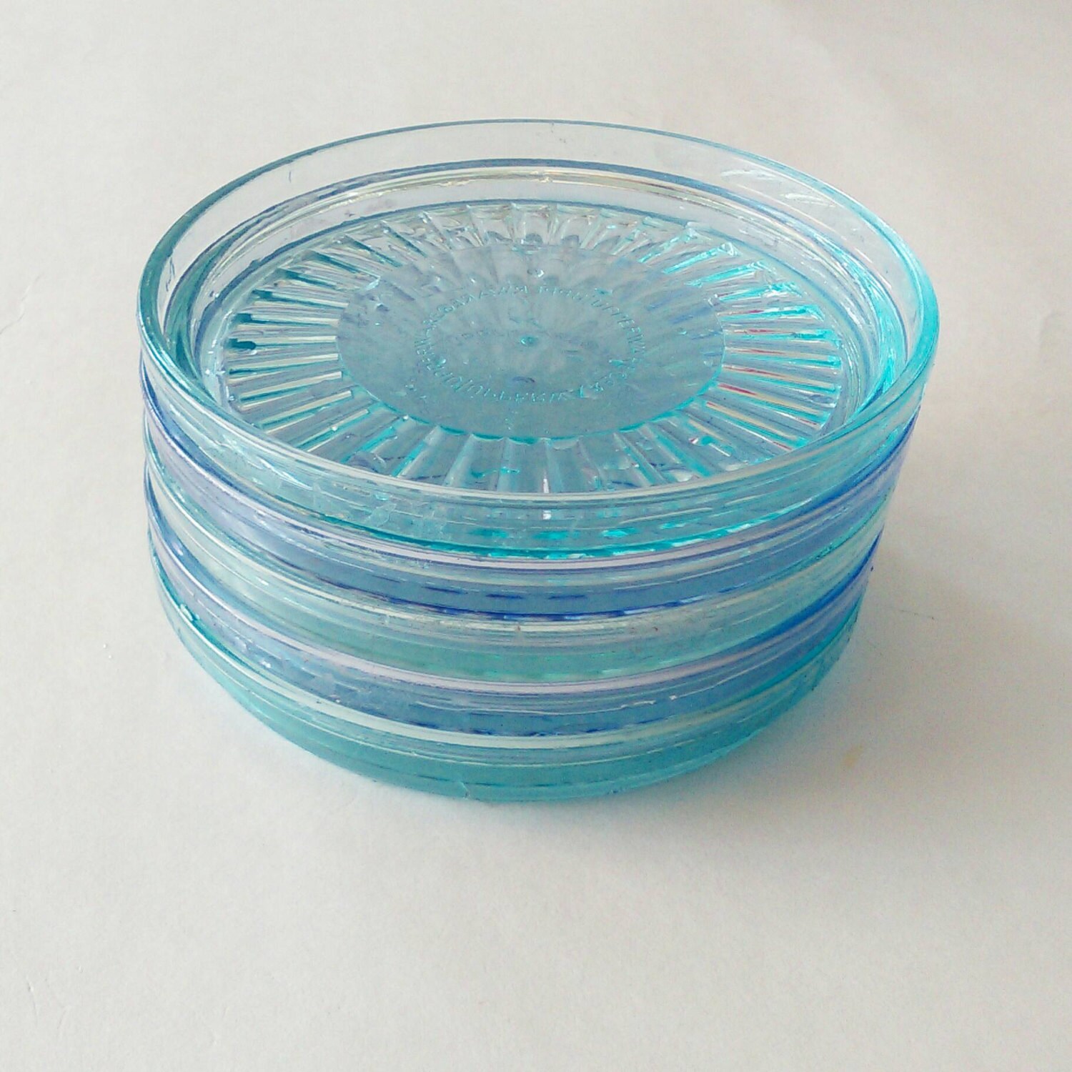 Vintage Tupperware Coasters Set of 5