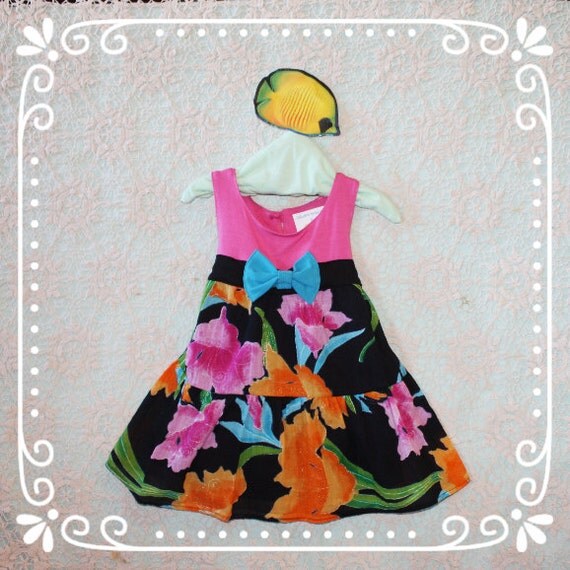 Girls Hawaiian Dress Little Girl Dress Girls spring dress