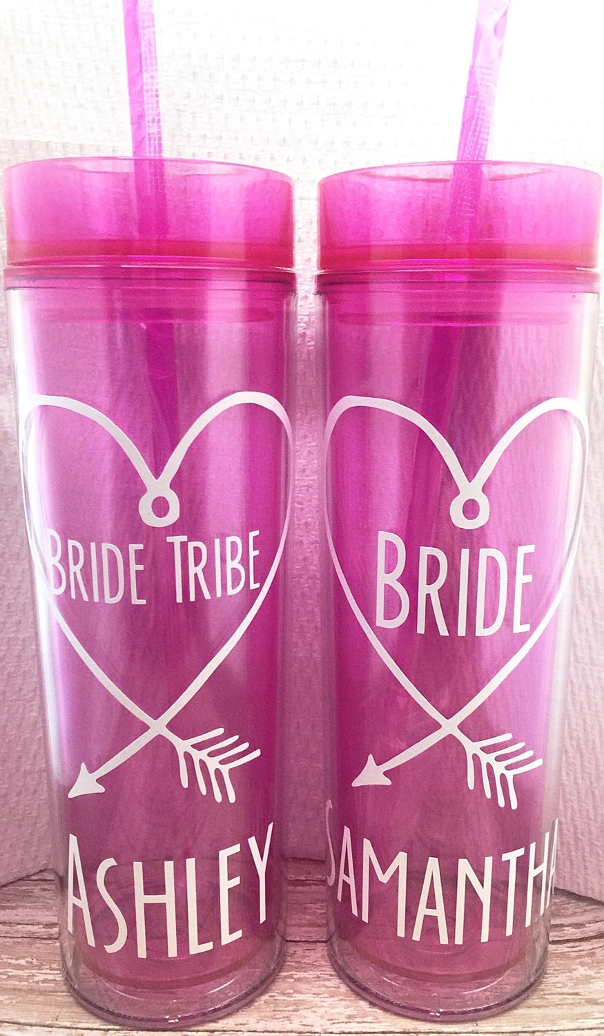 Bride Tribe Tumbler Bridal Party Tumblers Bachelorette