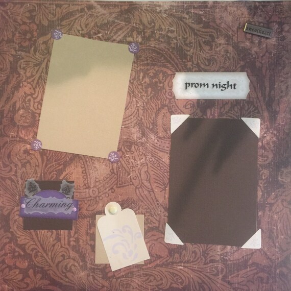 Scrapbooking: Prom Night