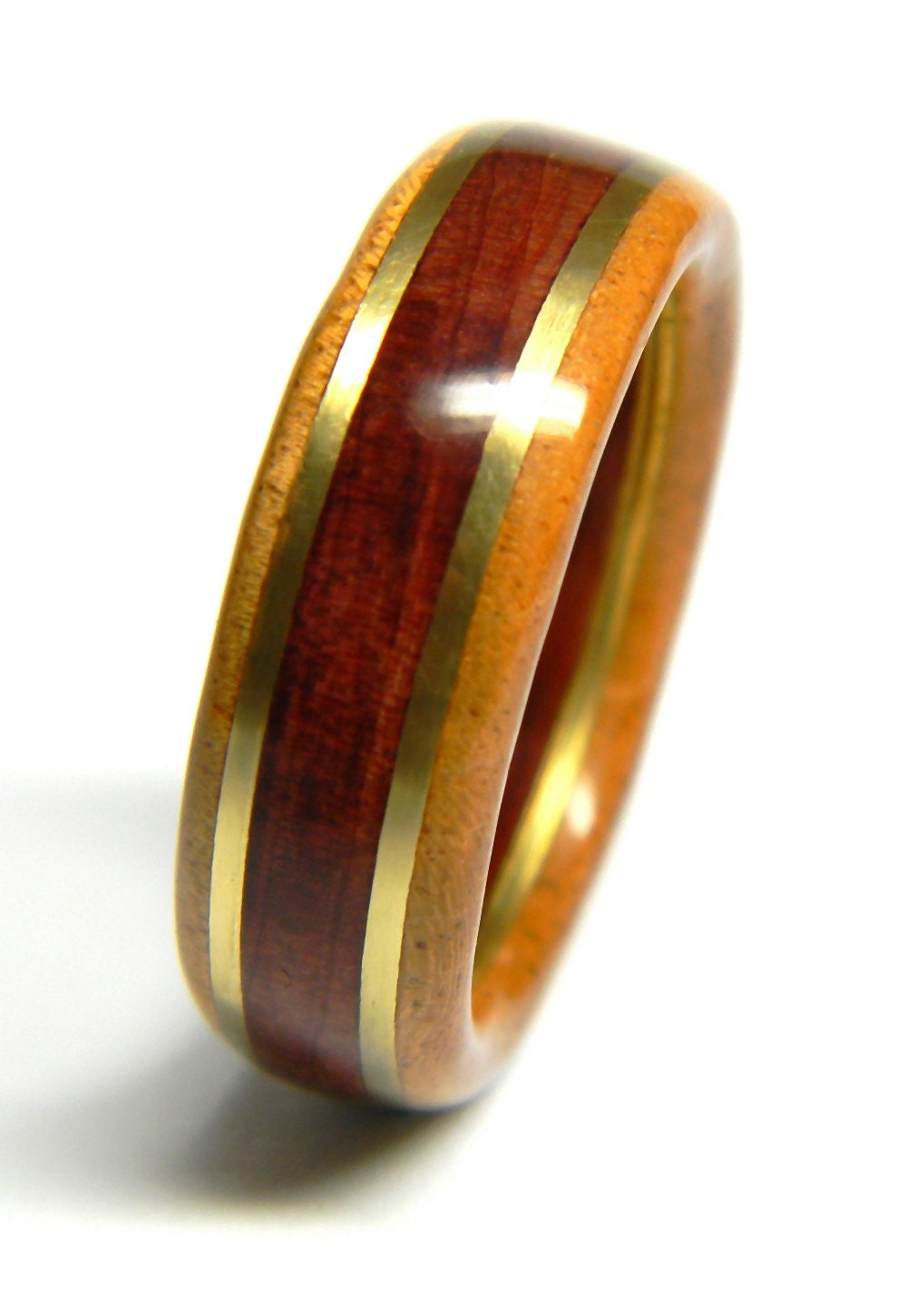 Alternative engagement rings wood