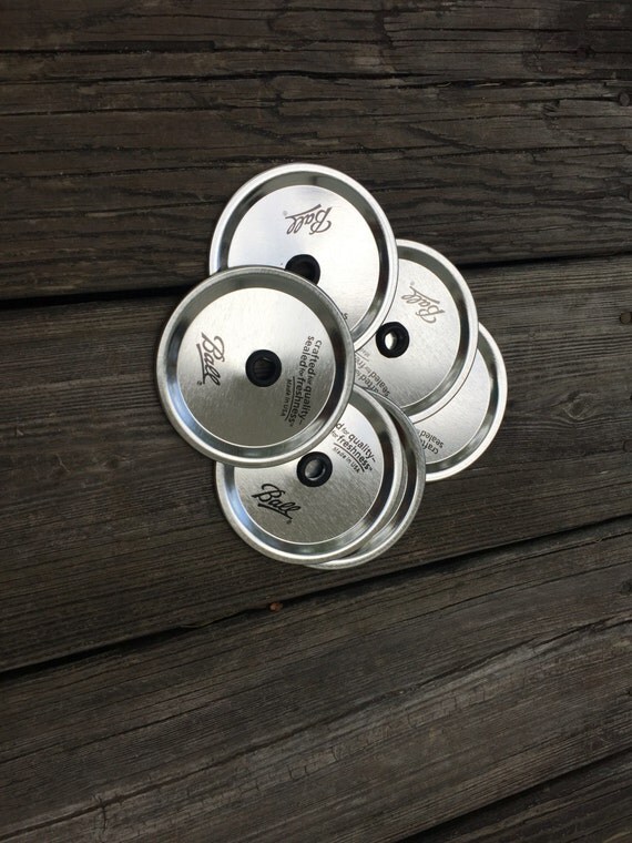 Grommets for mason jar lids/glitter dipped tumbler lid grommets/lids with grommets/grommets for straws/Multiple colors available. Grommets