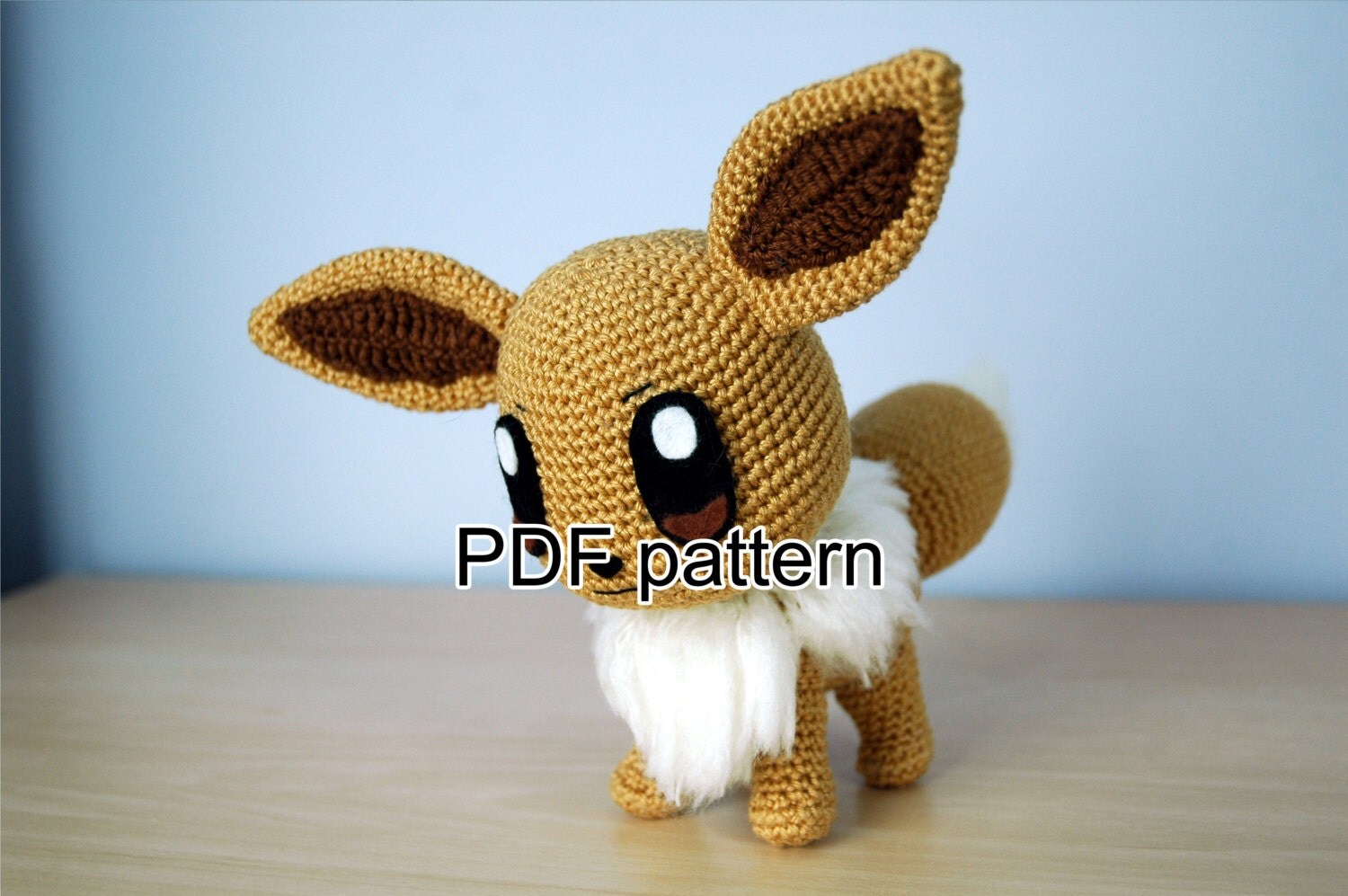 Crochet pattern Eevee Pokemon