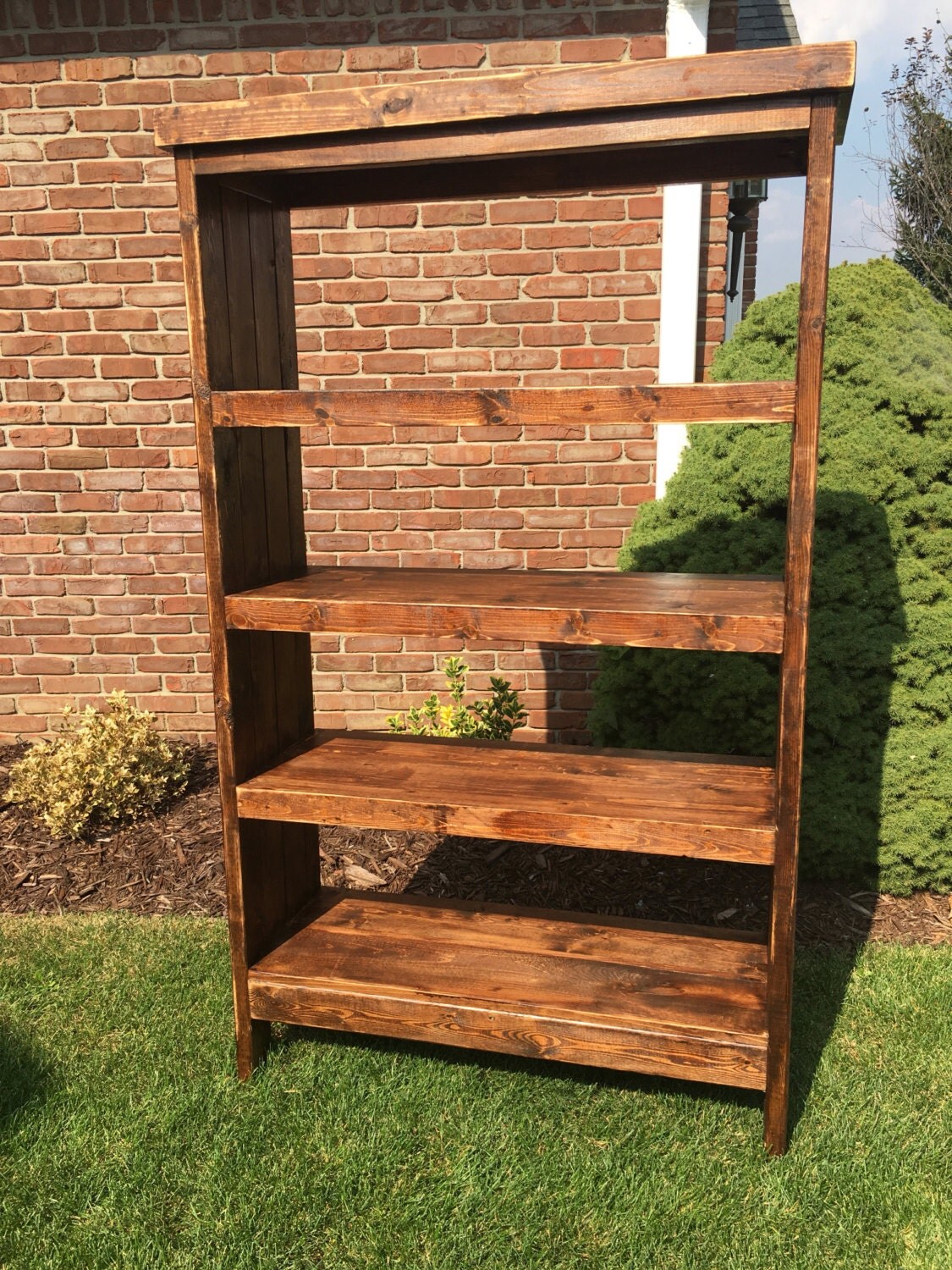 Rustic Book Shelves