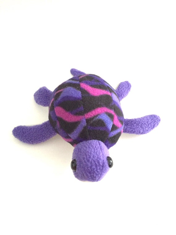 purple turtle plush