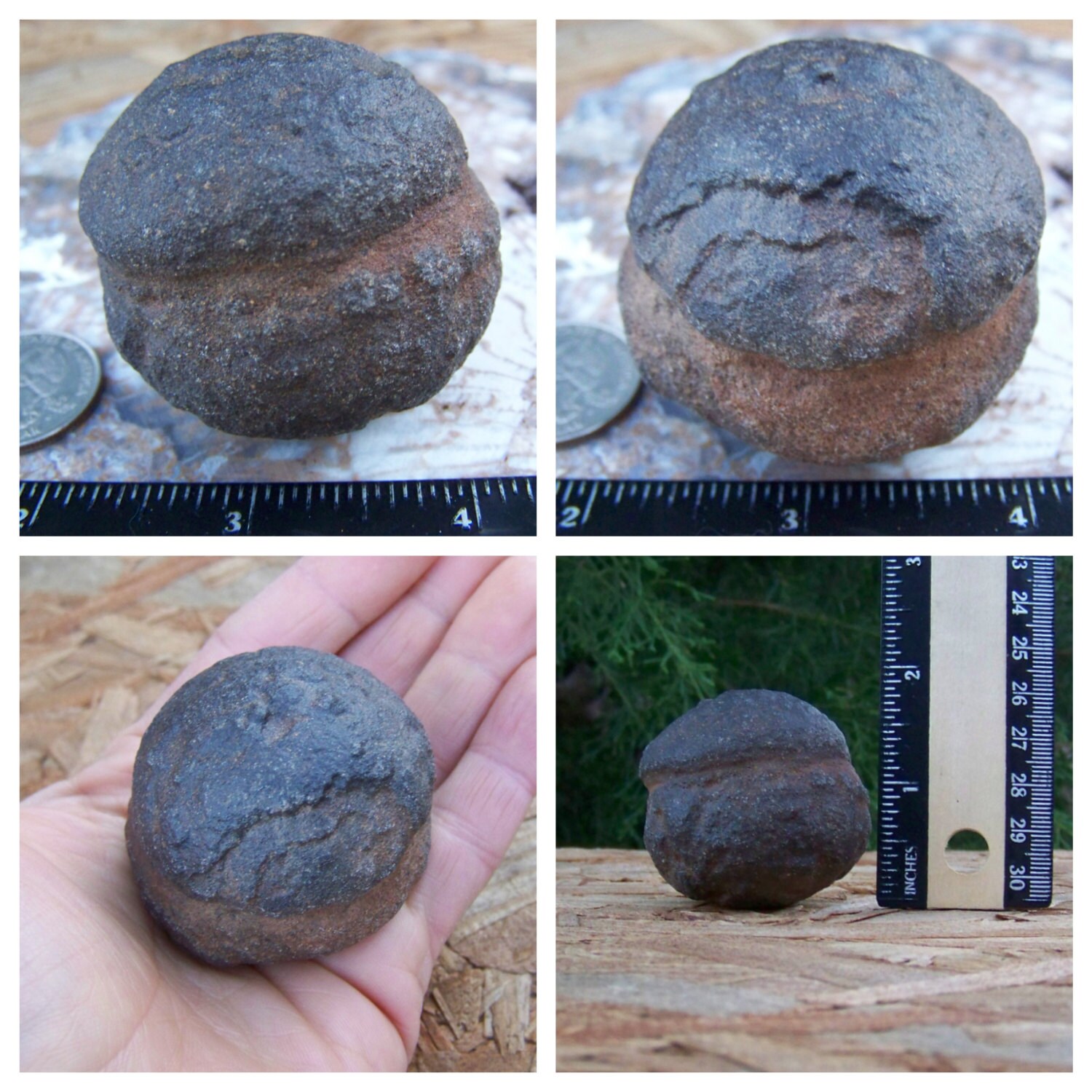 Large 2.0 5.3oz 90 Male Moqui Marble Ball 149.9g Shaman