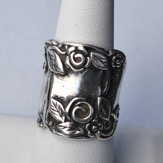 Sterling Silver Artisan Handmade Ring Made in Israel 925 Size