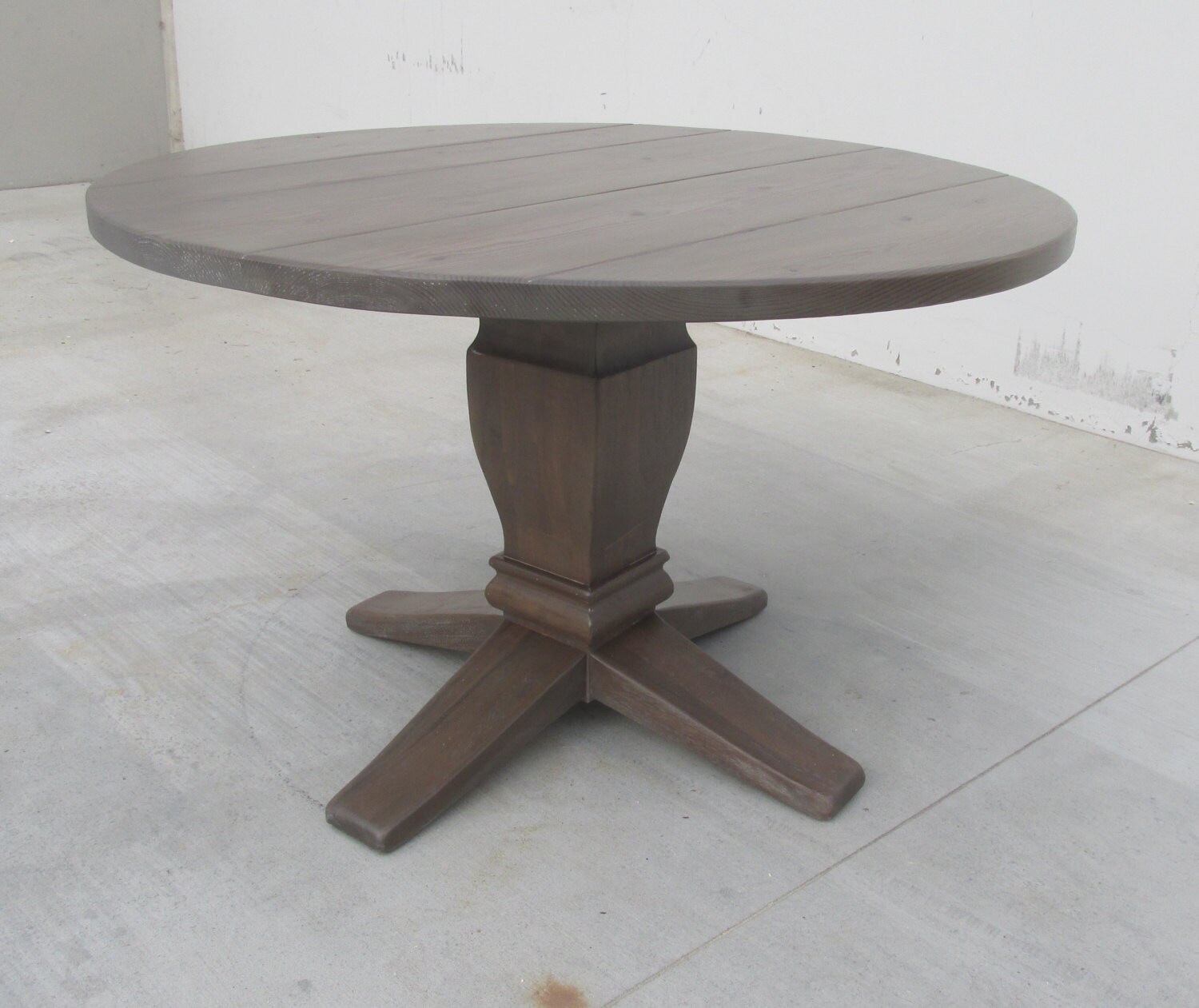 Table Round Dining Table Reclaimed Wood Kitchen Table