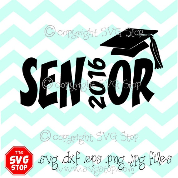 Senior Graduation Design Svg Dxf Png Eps Files For