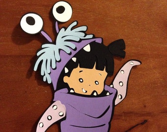 Boo die cut from Monsters Inc