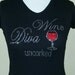 wine diva t shirt