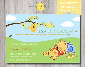 Baby Shower Invitations Winnie The Pooh Free 5