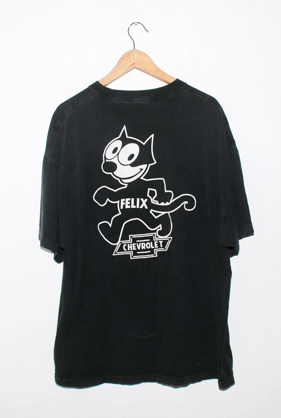 Vintage Felix the Cat Chevrolet Oversized Shirt