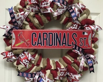 St. Louis Cardinals Wreath
