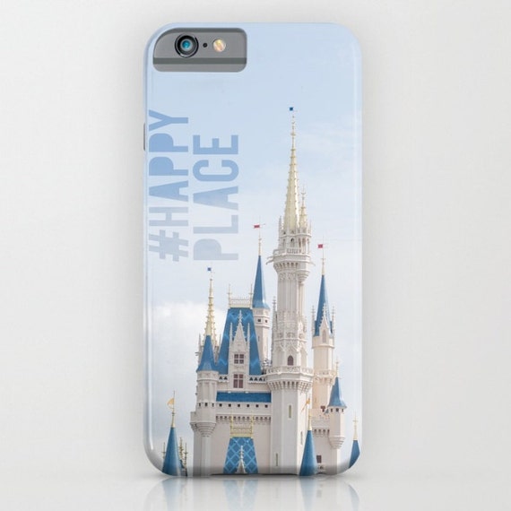 Items similar to disneyworld happy place hashtag, disney.. phone case ...