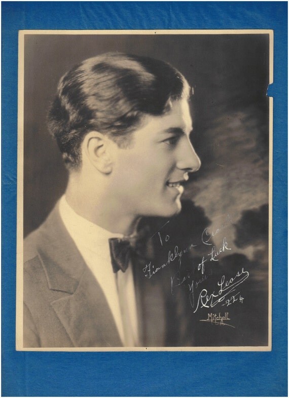 1922 Rex Lloyd Lease Hollywood Western Film Star Very