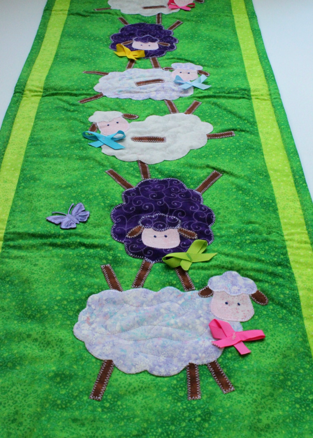 Hanging quilt nursery decor Wall hanging Quilt. Cotton quilt