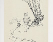 Popular items for pooh and piglet on Etsy