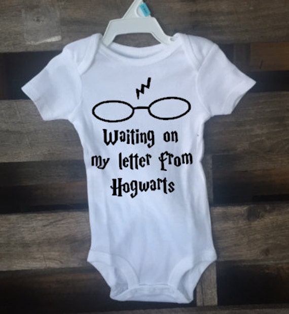 Harry Potter Baby Onesie Waiting on My Letter from