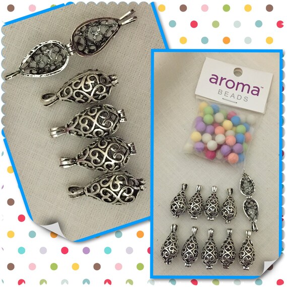 Bulk DIY Wholesale Essential Oil Diffuser Teardrop Lockets
