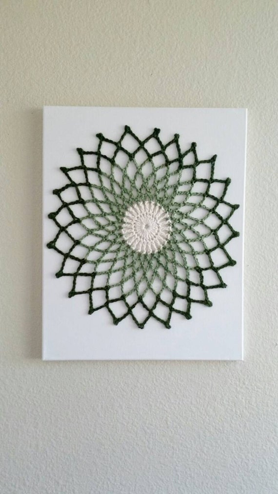 Wall Art Mandala Crochet Wall Hanging Wall Hanging crochet