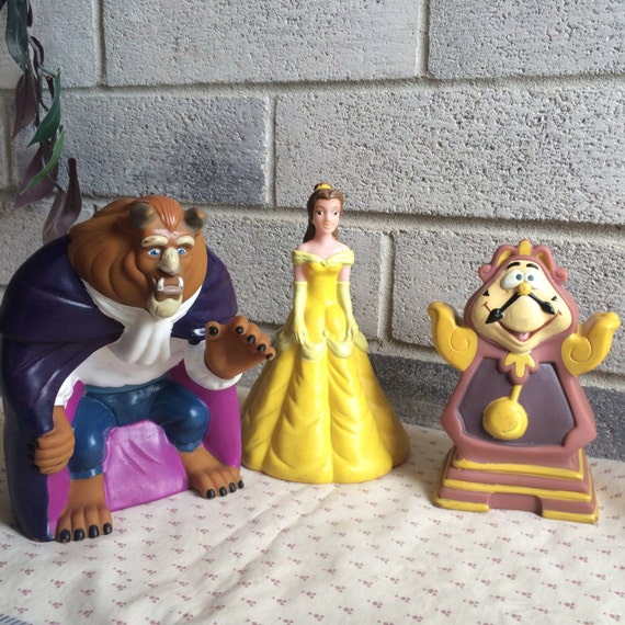 Disney Beauty and the Beast 1990's Pizza Hut Puppets