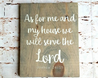 Wood signs sayings Bible verse wall art Wood by CountryPallets