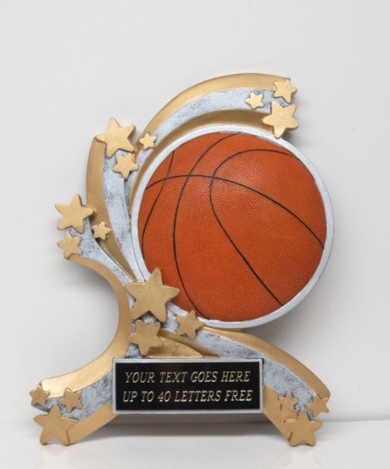 Basketball Trophy Coaches Plaque Award Appreciation 9 x