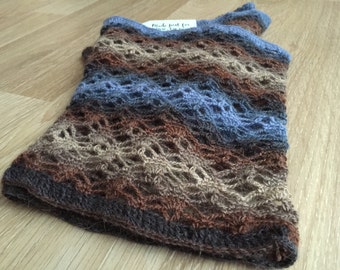 Woman's Crochet Lace Cowl, Scarf, Gift for Her