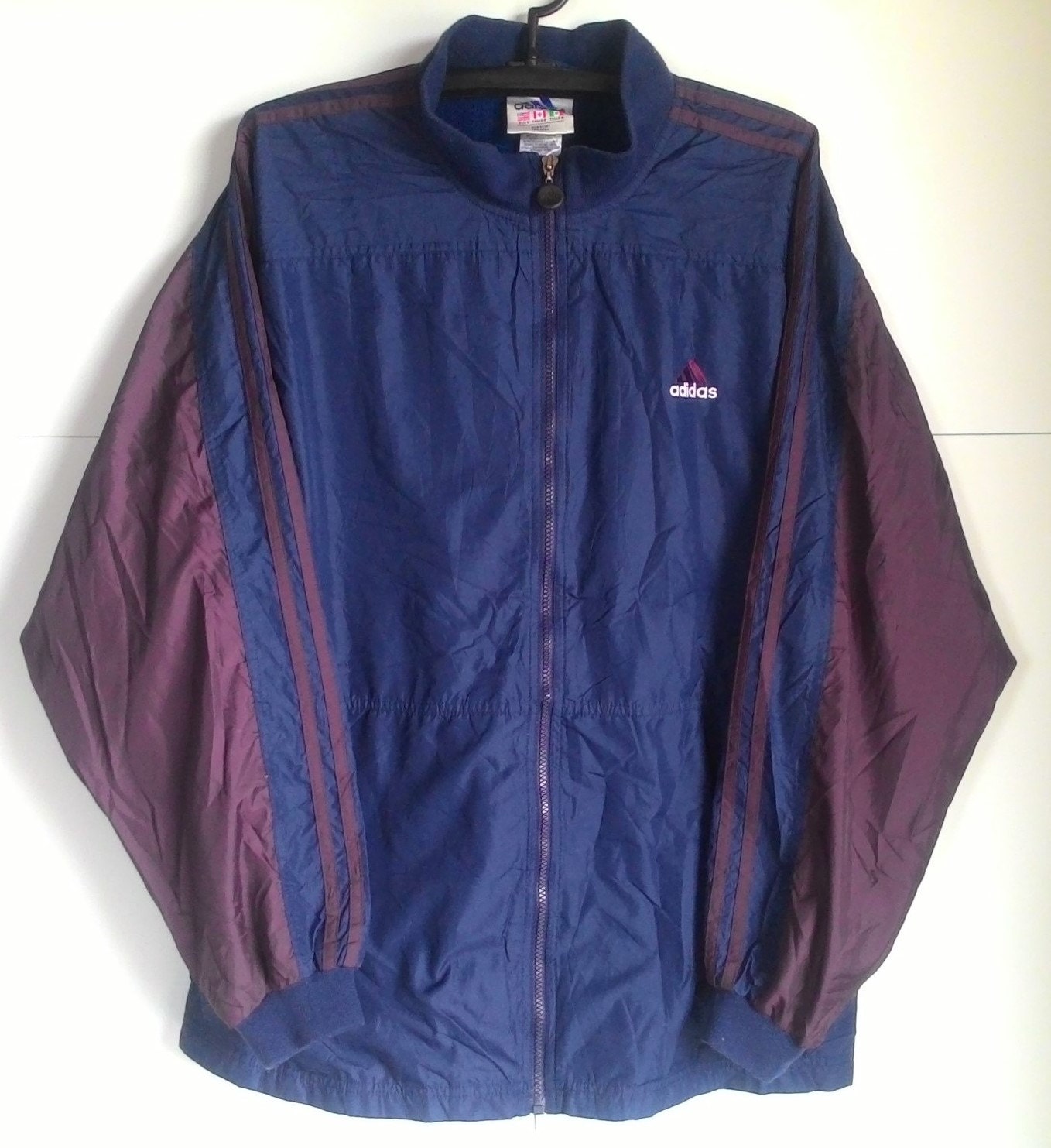 Vintage 90s Adidas Equipment Sportswear Hip Hop Windbreaker Jacket ...