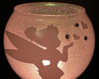 Tinkerbell candle holder