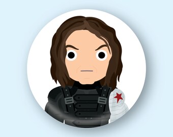 Bucky Barnes Pin