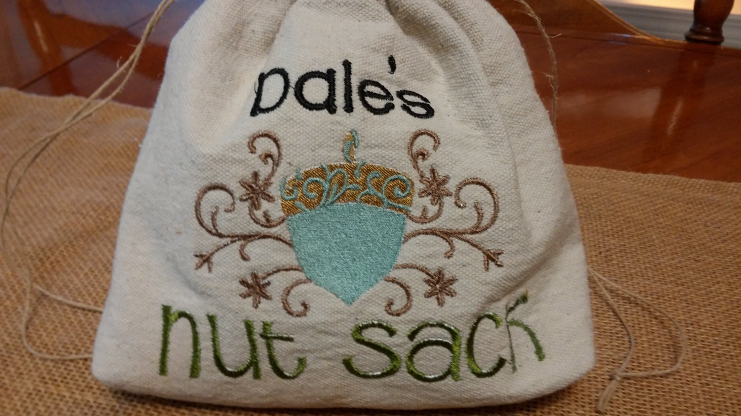Personalized Nut Sack