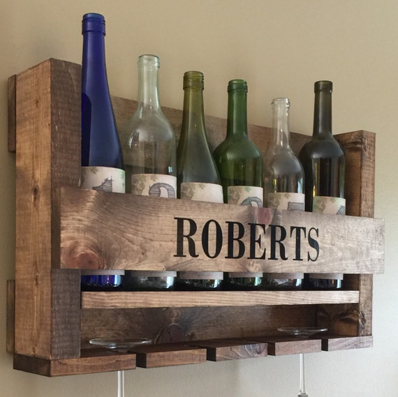 Wedding Gift Wine Rack Wall Mounted Wine Rack by