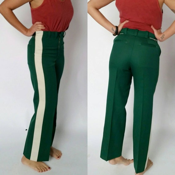Vintage 1950s high waisted pants marching band style