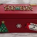 Personalised Wooden Christmas Eve Box Wooden Christmas Eve