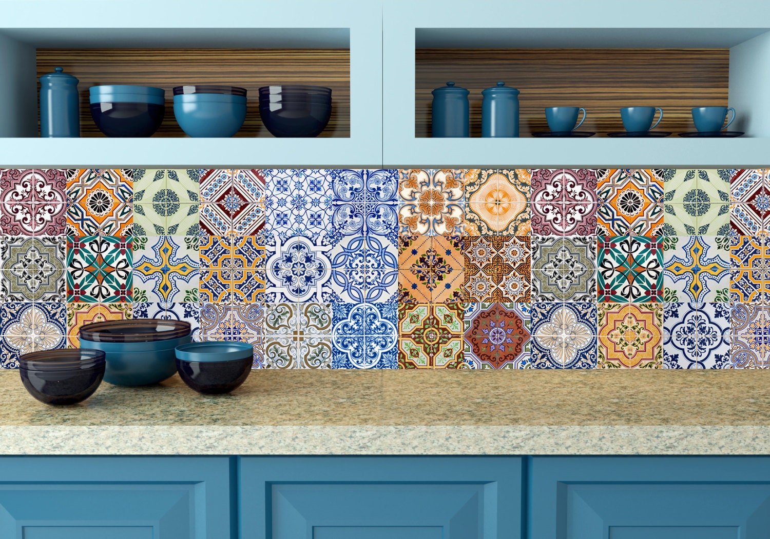 Kitchen Tiles Stickers spanish set of 24 tiles decals tiles stickers tiles for walls Kitchen Tiles Stickers spanish set of 24 tiles decals tiles stickers tiles for walls