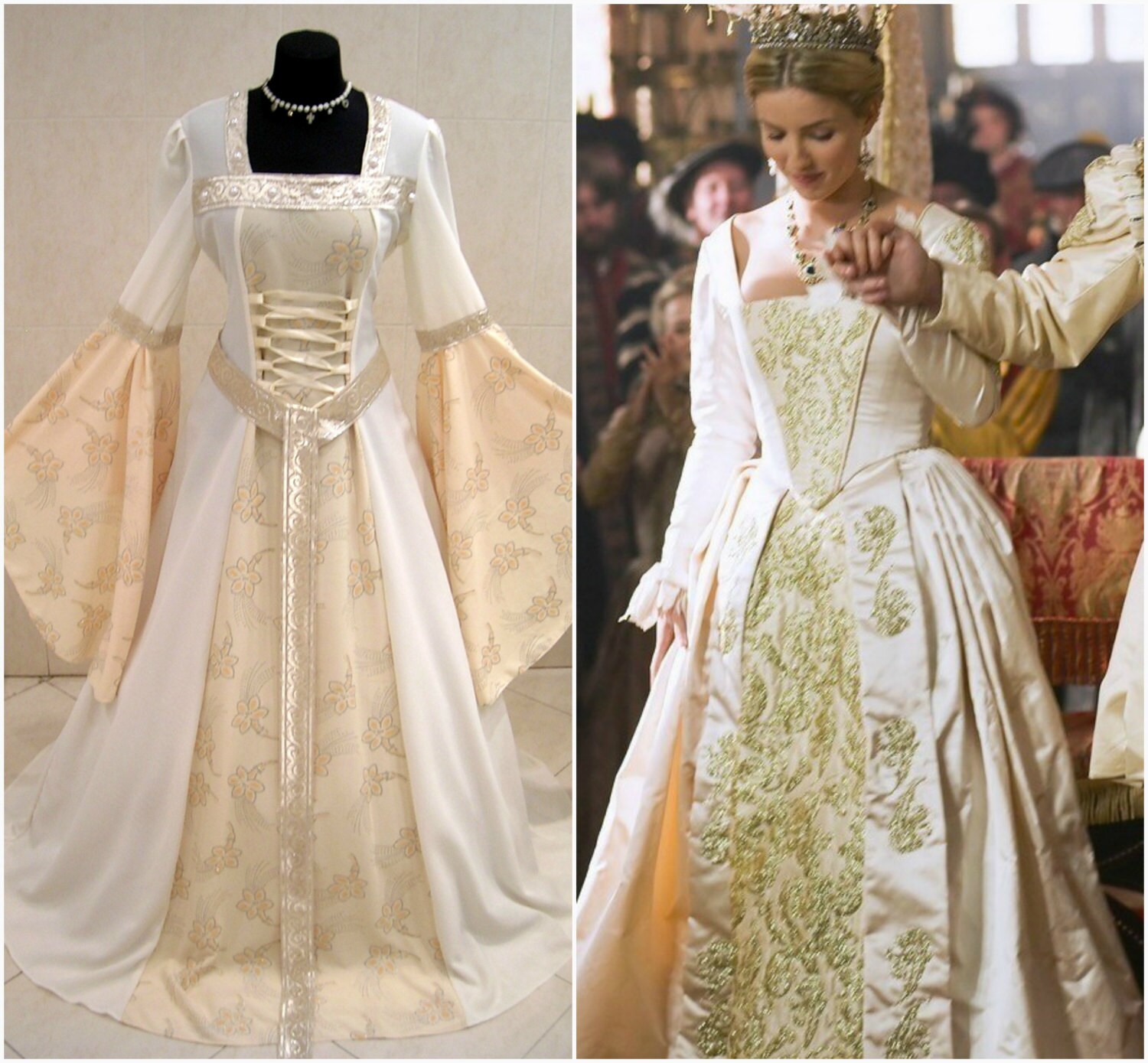 historically accurate medieval wedding dress