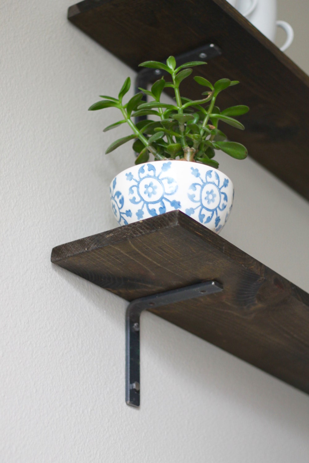 Rustic Shelf Bracket Open Shelving Brackets Metal by ...