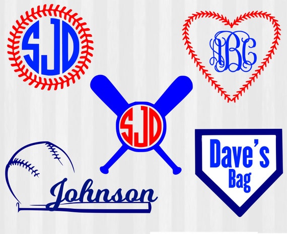 Download Baseball monogram frames softball monogram frames by ...