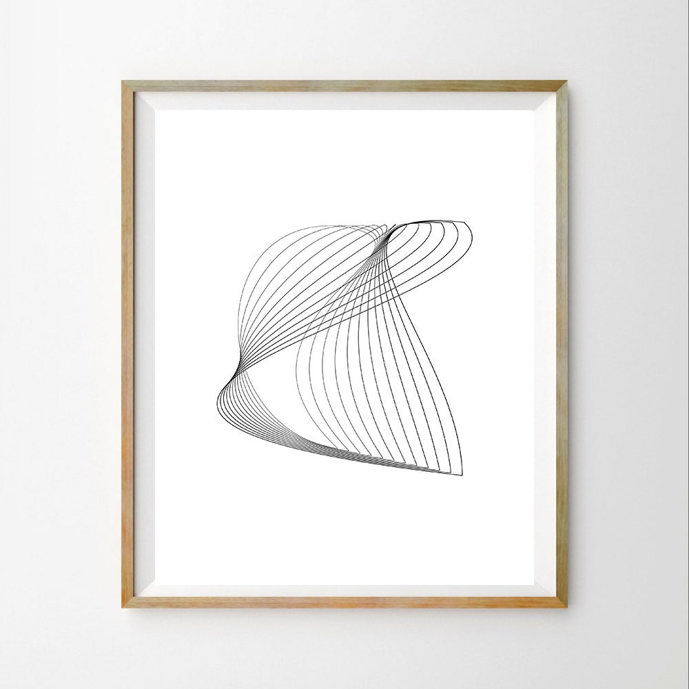 Modern print instant download Modern printable by DaphnaPrintables