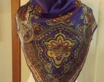 Vintage Gorgeous Multi Color Scarf