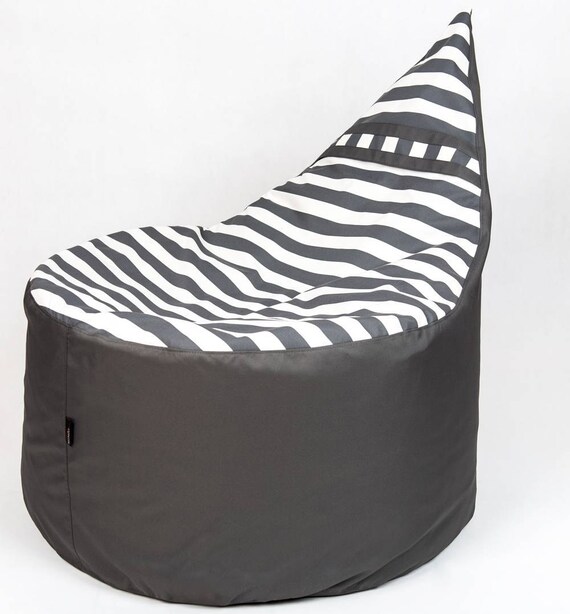 Comfortable bean bag chair / pouf adult size chair huge