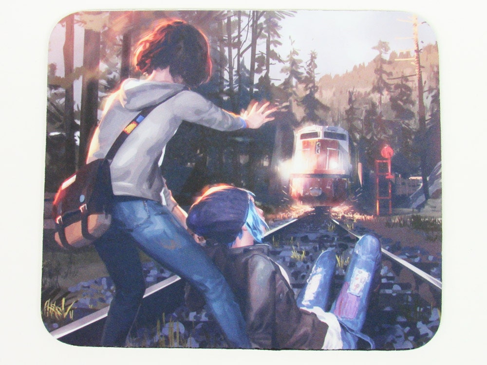 Life is Strange Max and Chloe Train concept Art Digital