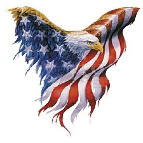 Eagle American Flag by Mychristianshirts on Etsy