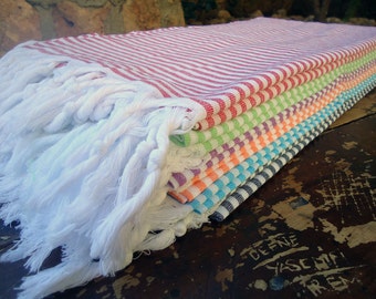 Turkish Towel Beach Towel Bath Towel Beach Throw Sarong Fouta Beach Wrap Cotton Throw Beach Throw Cotton Beach Towel Turkish Towel