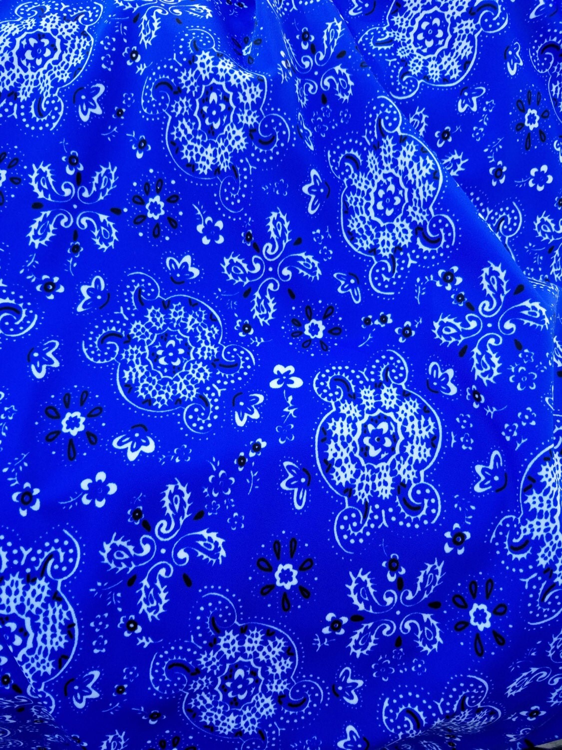 Bandana Nylon Spandex Fabric Sold By The Yard 60