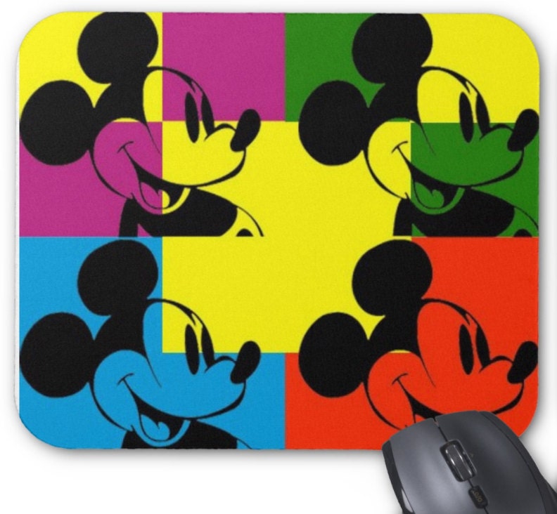 Mickey Mouse Mouse Pad Disney office desk accessories kids