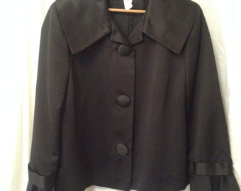 Vintage Black Evening Jacket