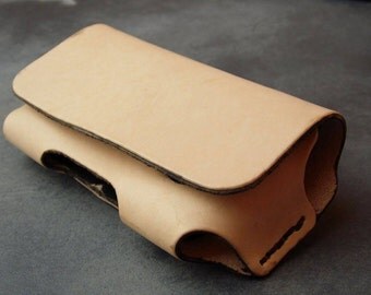 phone case, leather phone case, belt loop phone case, cream leather phone case , phone holder , women phone case